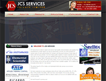 Tablet Screenshot of jcsservices.in